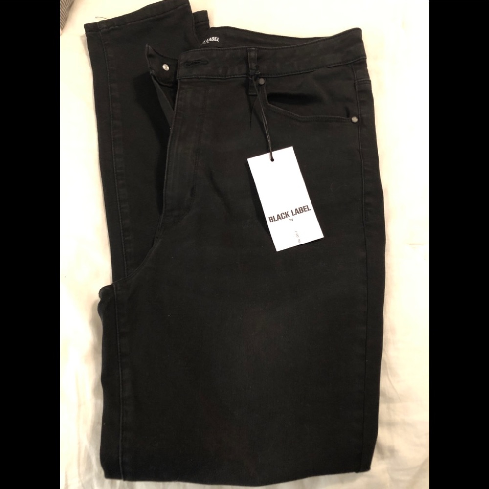 C’est toi Black denim jeans